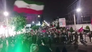 راهپیمایی مردم نوشهر در دویستمین شب ایستادگی و مقاومت راهپیمایی مردم نوشهر در دویستمین شب ایستادگی و مقاومت